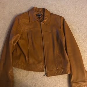 Ann Taylor leather jacket